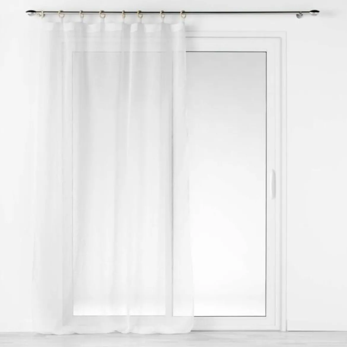 PANNEAU OEILLETS BOIS 140X240CM MINALISA BLANC