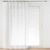 PANNEAU OEILLETS PLASTIQUE 140X240CM VOILE TISSE DAVINA