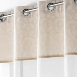 PANNEAU OEILLETS 140X240CM BAHINA BLANC