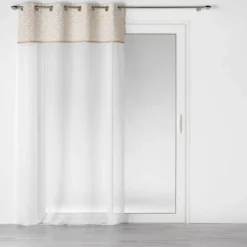 PANNEAU OEILLETS 140X240CM BAHINA BLANC