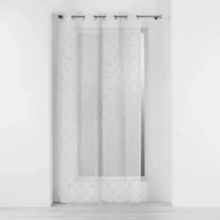 PANNEAU OEILLETS 140X240CM BRODE OLYMPIA GRIS