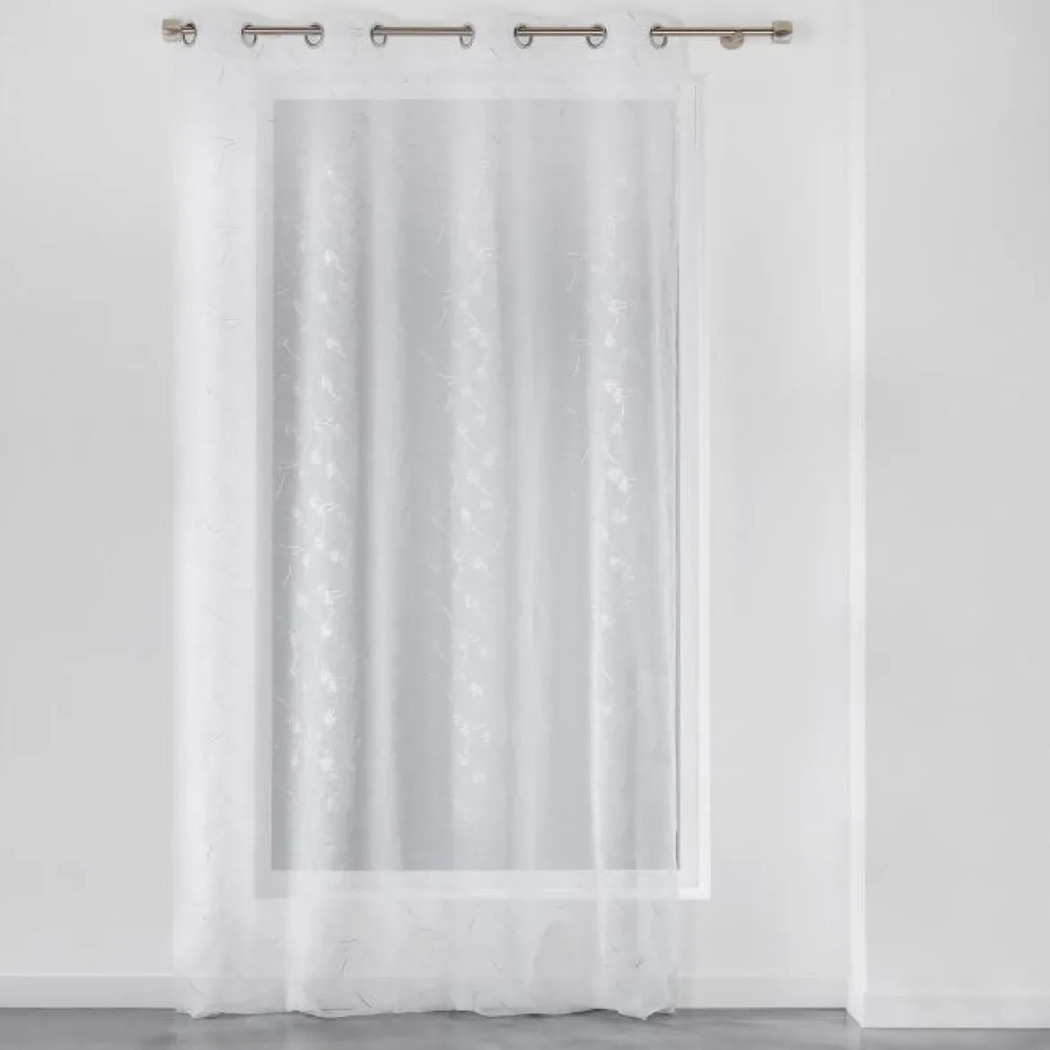 PANNEAU OEILLETS 140X240CM DALYA BLANC
