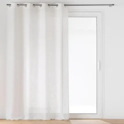 PANNEAU OEILLETS 140X240CM EFFET LIN CLORIS NATUREL