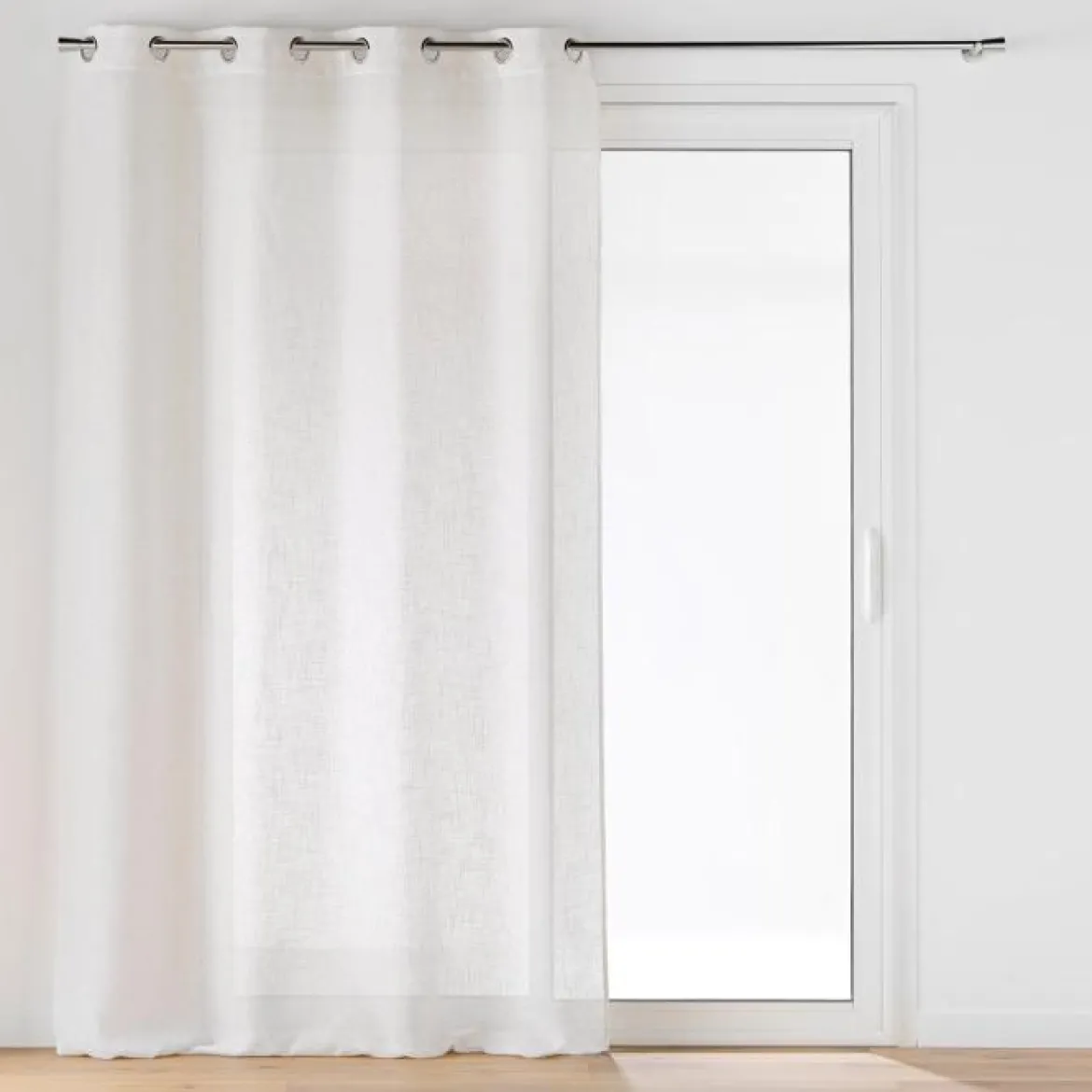 PANNEAU OEILLETS 140X240CM EFFET LIN CLORIS NATUREL