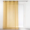 PANNEAU OEILLETS 140X240CM EFFET LIN SOLEA MIEL