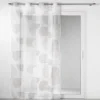 PANNEAU OEILLETS 140X240CM ESQUISSE BLANC