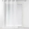 PANNEAU OEILLETS 140X240CM VOILE LOUISE BLANC