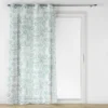 PANNEAU OEILLETS 140X240CM VOILE SABLE IMPRIME BIOVANA