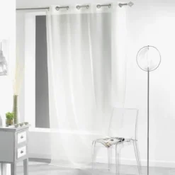 PANNEAU OEILLETS 140X240CM VOILE SABLE LISSEA NATUREL