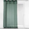 PANNEAU OEILLET 140X240CM SABLE ET VELOURS CASUAL VERT