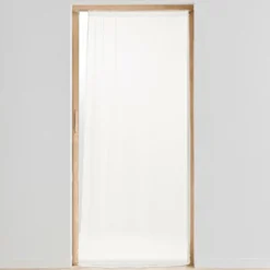 PANNEAU PASSE TRINGLE 90X200CM VOILE TISSE CARLIN NATUREL