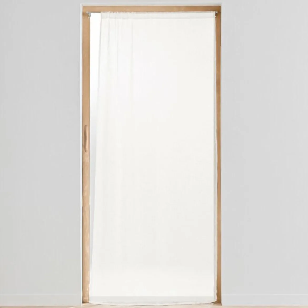 PANNEAU PASSE TRINGLE 90X200CM VOILE TISSE CARLIN NATUREL