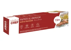 PAPIER ALUMINIUM 29CMX15M