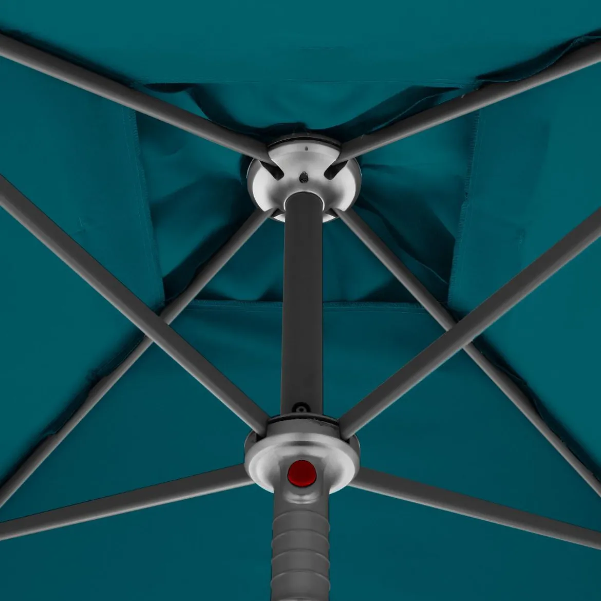 PARASOL ANZIO 2X2M BLEU CANARD