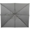 PARASOL AYERI 3X3M ARDOISE