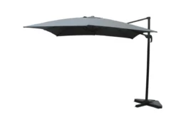 PARASOL DECENTRE CAYO 3X3M ARDOISE