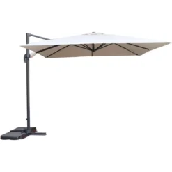 PARASOL DECENTRE CAYO 3X3M BLE