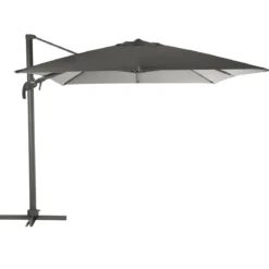 PARASOL DECENTRE ELEA 3X3M ARDOISE