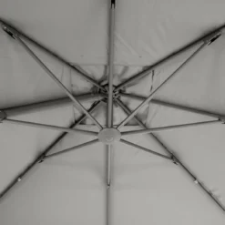 PARASOL DECENTRE ELEA 3X3M ARDOISE