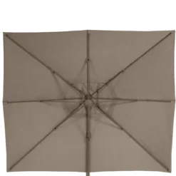 PARASOL DECENTRE ELEA 3X4M INCLINABLE NOISETTE
