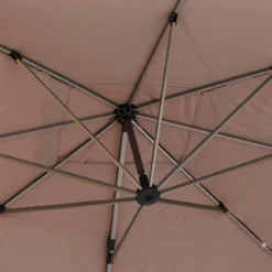 PARASOL DECENTRE EQUADOR 4X3M TAUPE