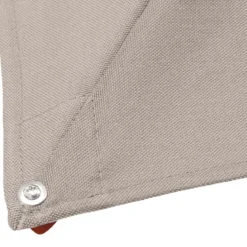 PARASOL DECENTRE MELHIA 3X3M ACAJOU LIN