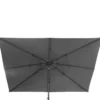 PARASOL DECENTRE MELHIA 3X3M ANTHRACITE
