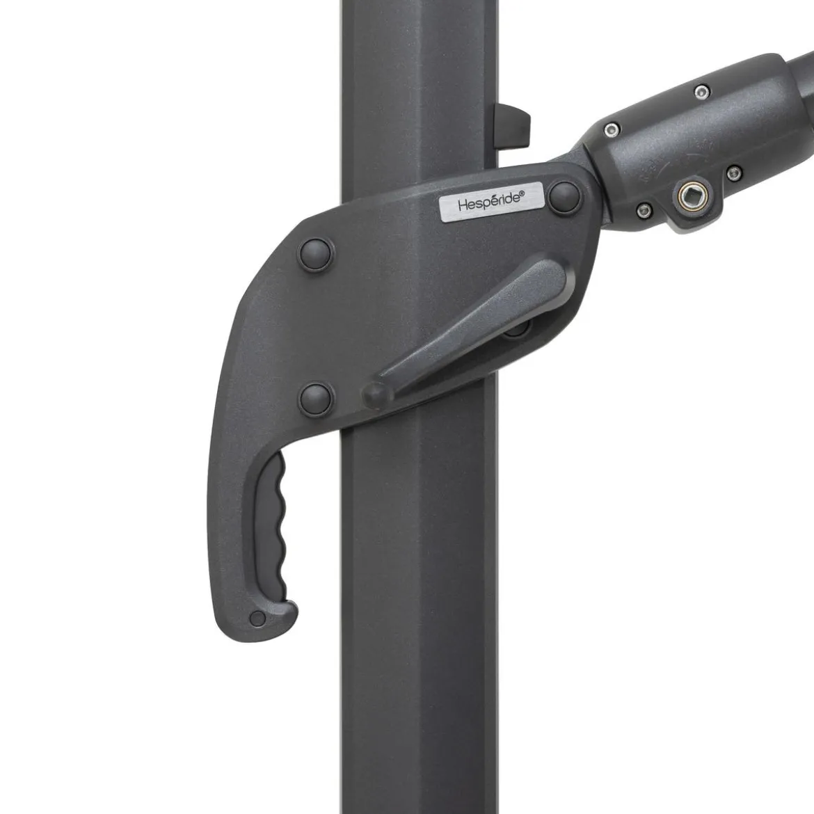 PARASOL DECENTRE MELHIA 3X3M ANTHRACITE