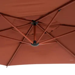 PARASOL DECENTRE 3M MANOA ACAJOU