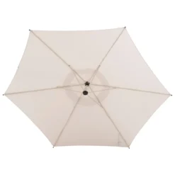 PARASOL DECENTRE 3M MANOA ARGILE BLE