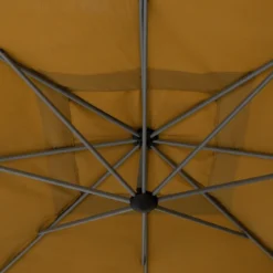 PARASOL DECENTRE 3M MANOA MOUTARDE
