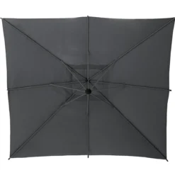 PARASOL DECENTRE 2.5X2.5M MANOA ARDOISE