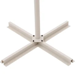 PARASOL DECENTRE 2.5X2.5M MANOA ARGILE BLE