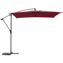 PARASOL DECENTRE 2.5X2.5M MANOA BORDEAUX