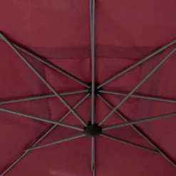 PARASOL DECENTRE 2.5X2.5M MANOA BORDEAUX