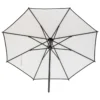 PARASOL MALUVIA 3.5M BLANC