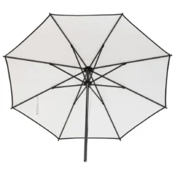 PARASOL MALUVIA 3.5M BLANC