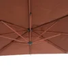 PARASOL MANOA 2.5X2.5M ACAJOU