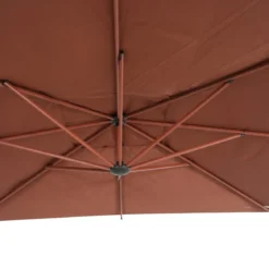 PARASOL MANOA 2.5X2.5M ACAJOU