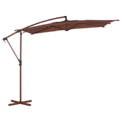 PARASOL MANOA 2.5X2.5M ACAJOU