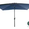 PARASOL RECTANGLE INCLINABLE ALUMINIUM 2X3M BLEU MARINE