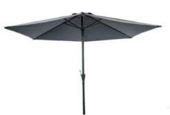 PARASOL ROND 2.3M GRIS ANTHRACITE