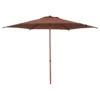 PARASOL SOYA 2.7M ACAJOU