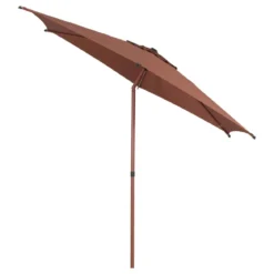 PARASOL SOYA 2.7M ACAJOU