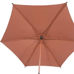 PARASOL SOYA 2.7M ACAJOU