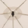 PARASOL SOYA 2.7M ARGILE BLE
