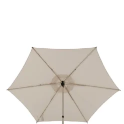 PARASOL SOYA 2.5X2.5M ARGILE BLE