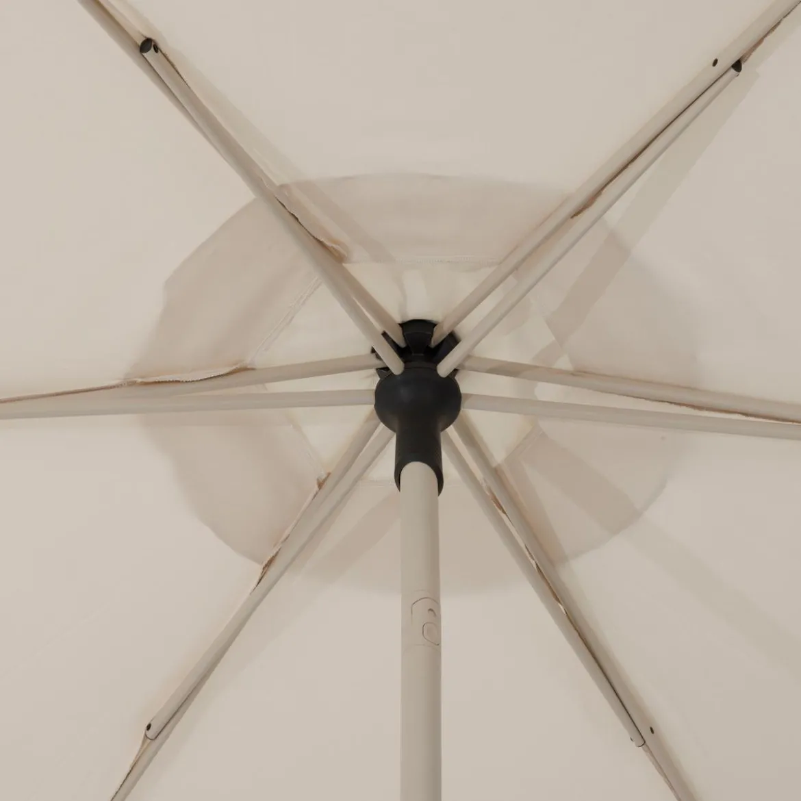 PARASOL SOYA 2.5X2.5M ARGILE BLE