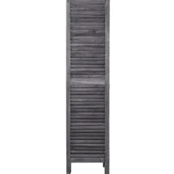 PARAVENT BOIS GRIS 170X40CM