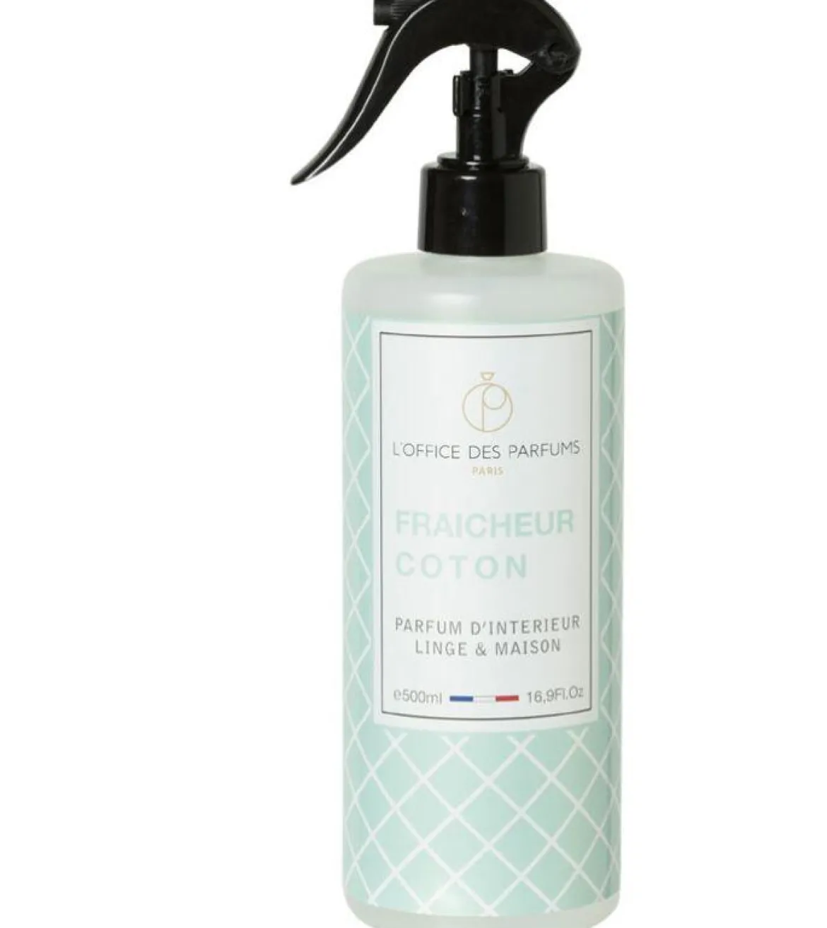 PARFUM INTERIEUR LINGE ET MAISON FRAICHEUR COTON 500ML